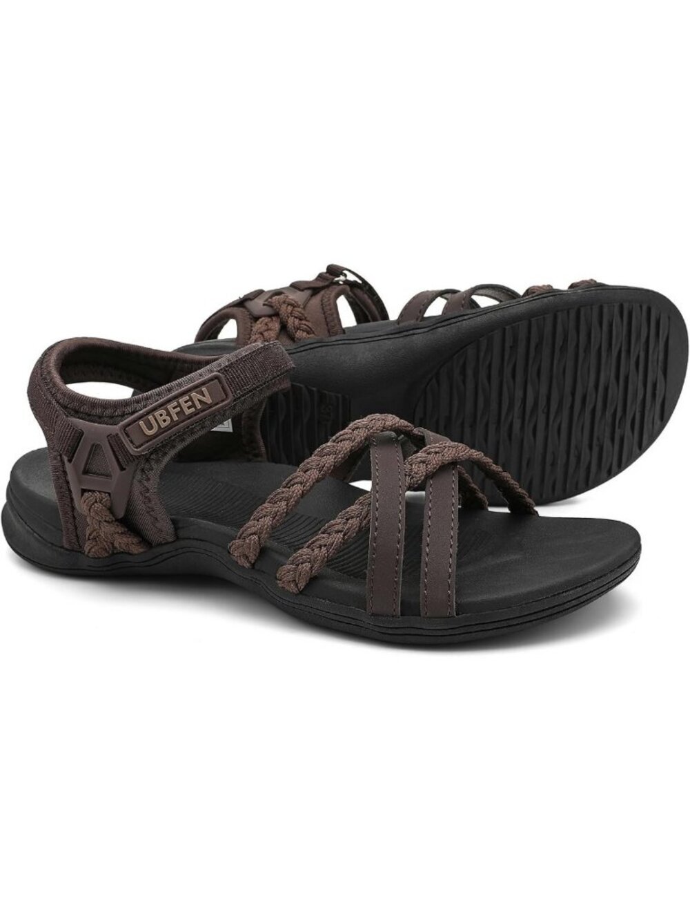 Comfortable Hiking Sandals for Women - Adjustable Straps, Arch Support, Beach